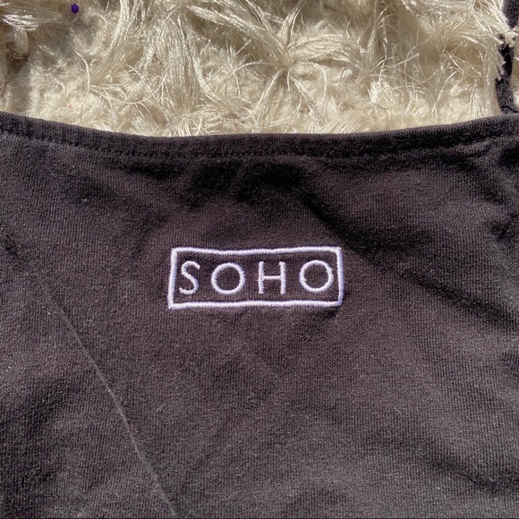 🐼Forever 21🐼 Spaghetti Strap High Neck Crop Top - Picture 3 of 6